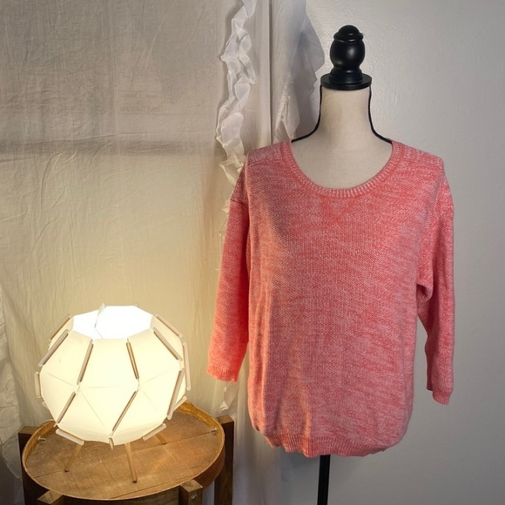 J. Crew Pink Crew Neck‎ Sweater Size Medium